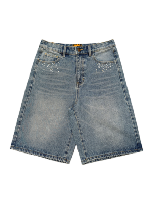 VINTAGE BLUE ORNAMENTS SHORT