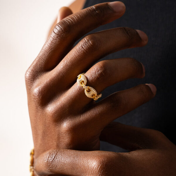 Iced Coffee Beans ring