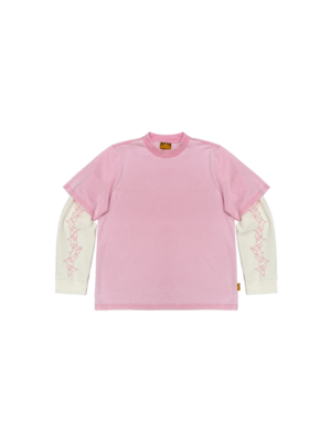 WASHED PINK LAYER TEE