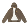 HEAVY WAFFLE ZIP HOODIE