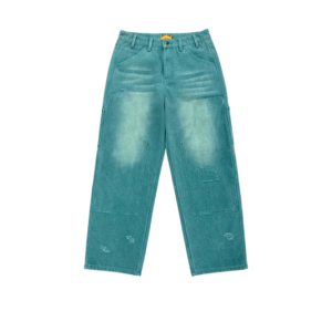 VINTAGE GREEN DOUBLE KNEE
