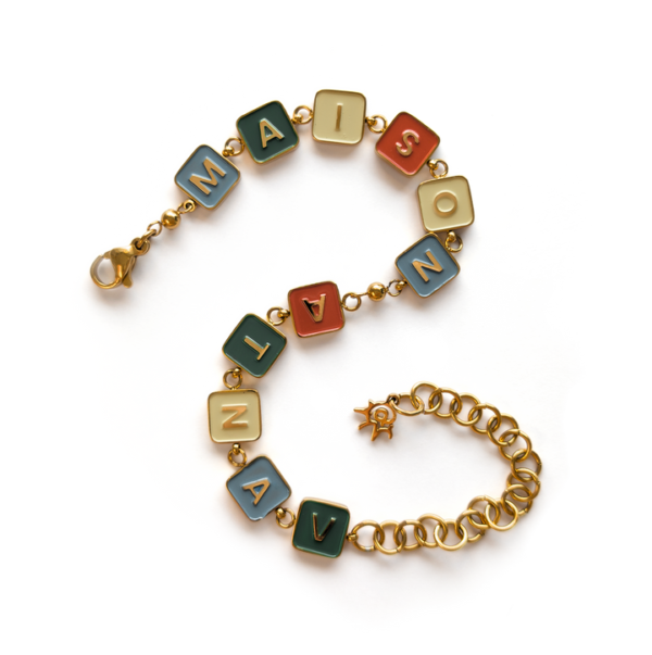 Le bracelet mosaïque