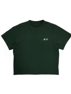 Le t-shirt boxy initiales