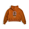 Le sweat à capuche boxy mosaïque