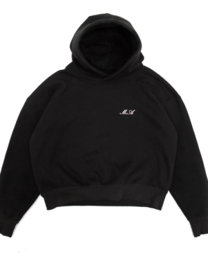 Le hoodie boxy brodé