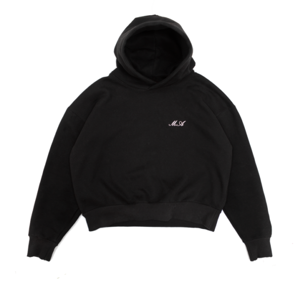 Le hoodie boxy brodé