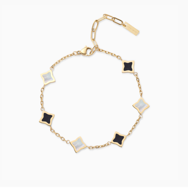 Bracelet Flower Câble