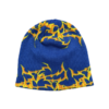 BLUE ORNAMENTS BEANIE
