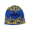 BLUE ORNAMENTS BEANIE