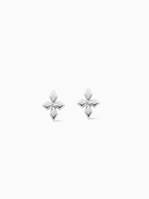 Crossed Star Studs