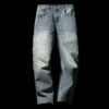 Glacier Embossed Denim Pant