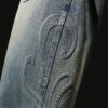 Glacier Embossed Denim Pant