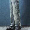 Glacier Embossed Denim Pant