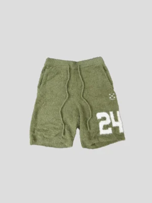 Short Mohair Vert