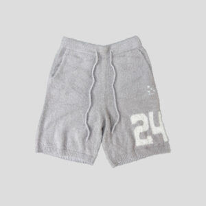 Short Mohair Gris