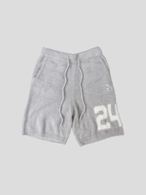 Short Mohair Gris