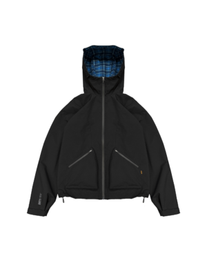 BLACK PLAID JACKET