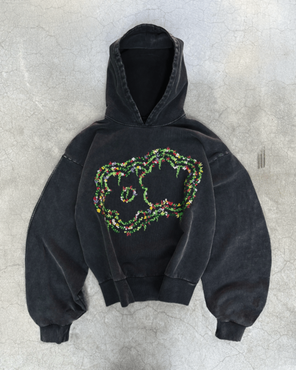 TRIPLE FLEURS HOODIE