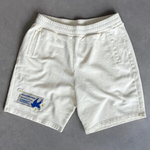 Beige Patchwork Short