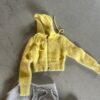 SXY Mohair Jacket Jaune
