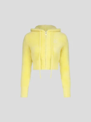 SXY Mohair Jacket Jaune