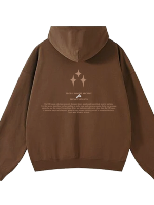 HOODIE MARRON