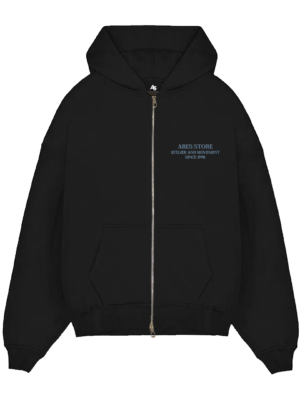 DOUBLE ZIP HOODIE