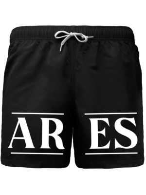 SHORT DE BAIN NOIR - ARÈS