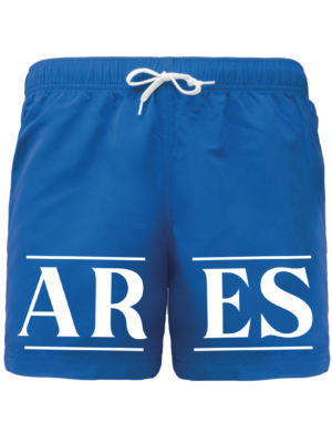 SHORT DE BAIN BLEU - ARÈS