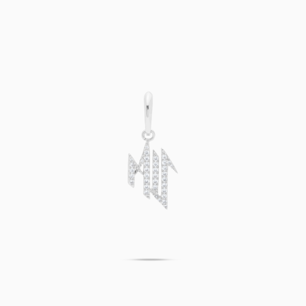 Pendentif Iced MIS - Argenté