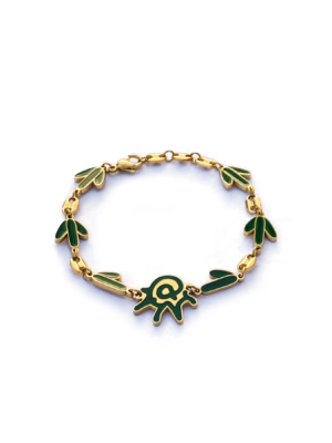 Le bracelet lavande (vert de cuivre)
