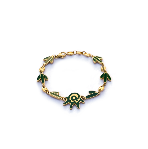 Le bracelet lavande (vert de cuivre) – Maison Atnav