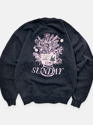 Sunday Flower Crewneck