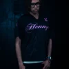 Jersey Sérigraphie Noir