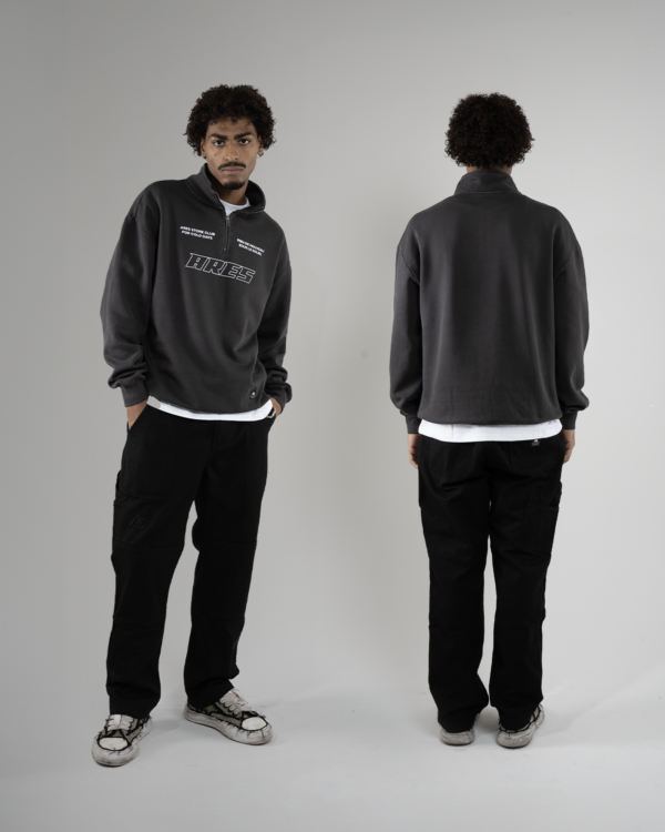QUARTER ZIP FADED