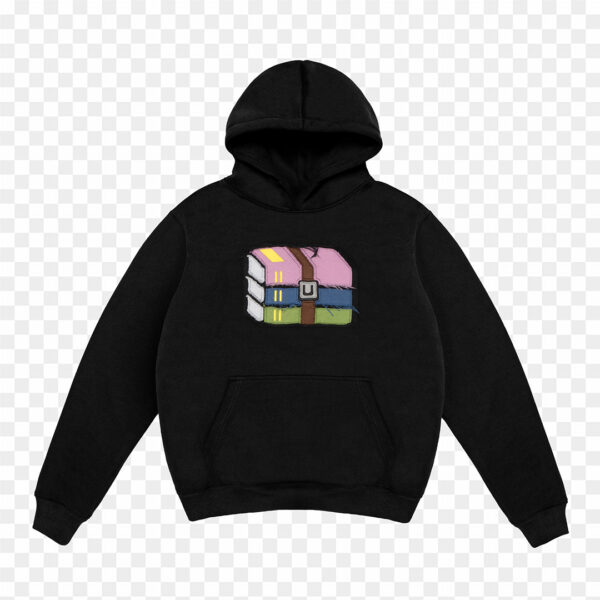WinRAR FRAYED LOGO HOODIE – Tern