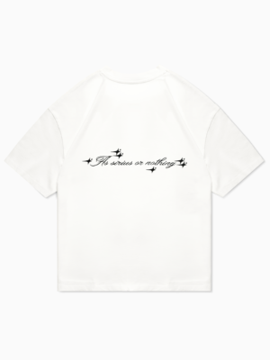 T-shirt Double Stars Blanc