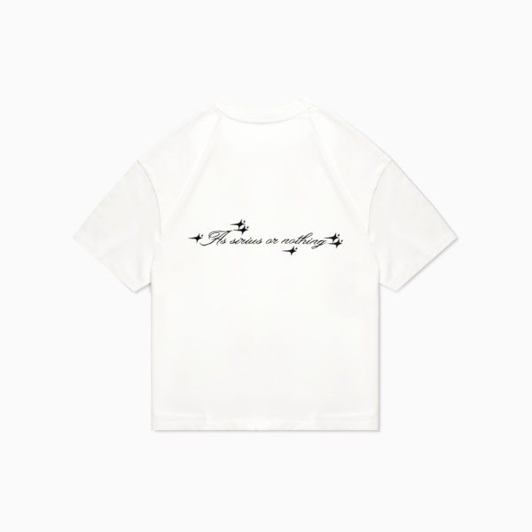 T-shirt Double Stars Blanc – Make it Shine