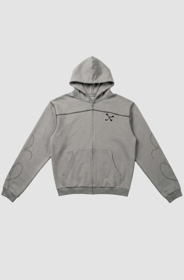 AURA ZIP GRAY