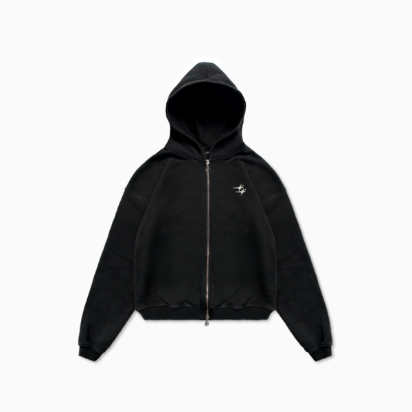 Zip Hoodie Double Stars