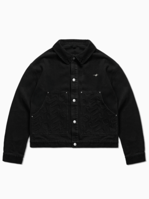 Denim Jacket Monogram - Noir