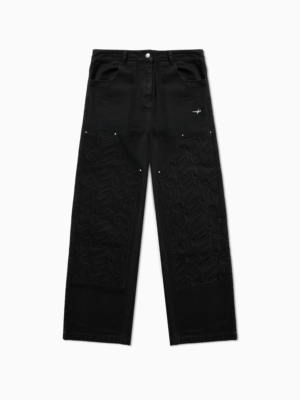 Carpenter Denim Monogram - Noir Moissanite