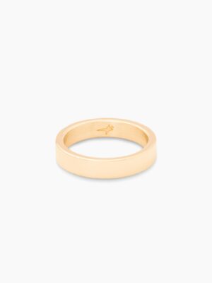 Slim classic band dorée
