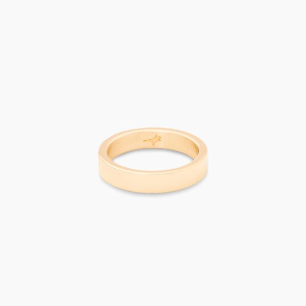 Slim classic band dorée