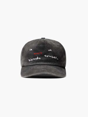 Washed Cap - Black