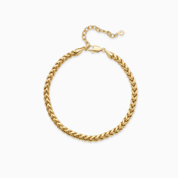 Bracelet Franco 3 mm doré