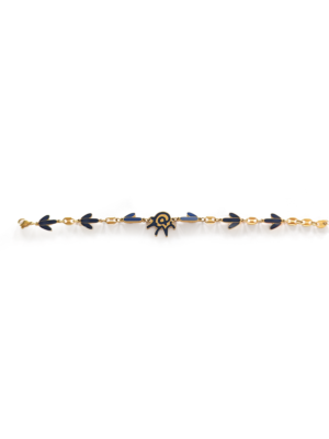 Le bracelet lavande (bleu de cobalt)
