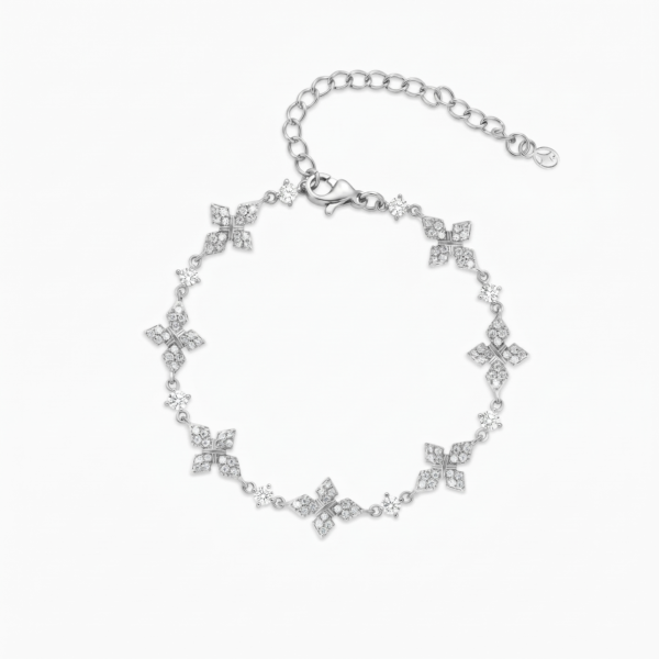 Bracelet Iced Celestial - Argenté
