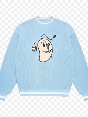 BLUE CLICKY STARTER KNIT