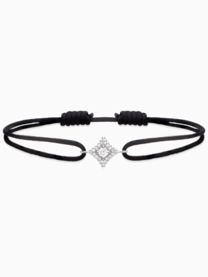 Bracelet cordon Star - Noir